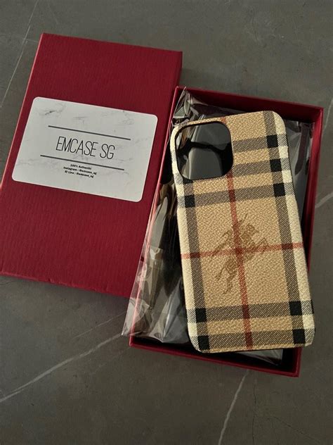 burberry iphone 13 pro case|Burberry phone case.